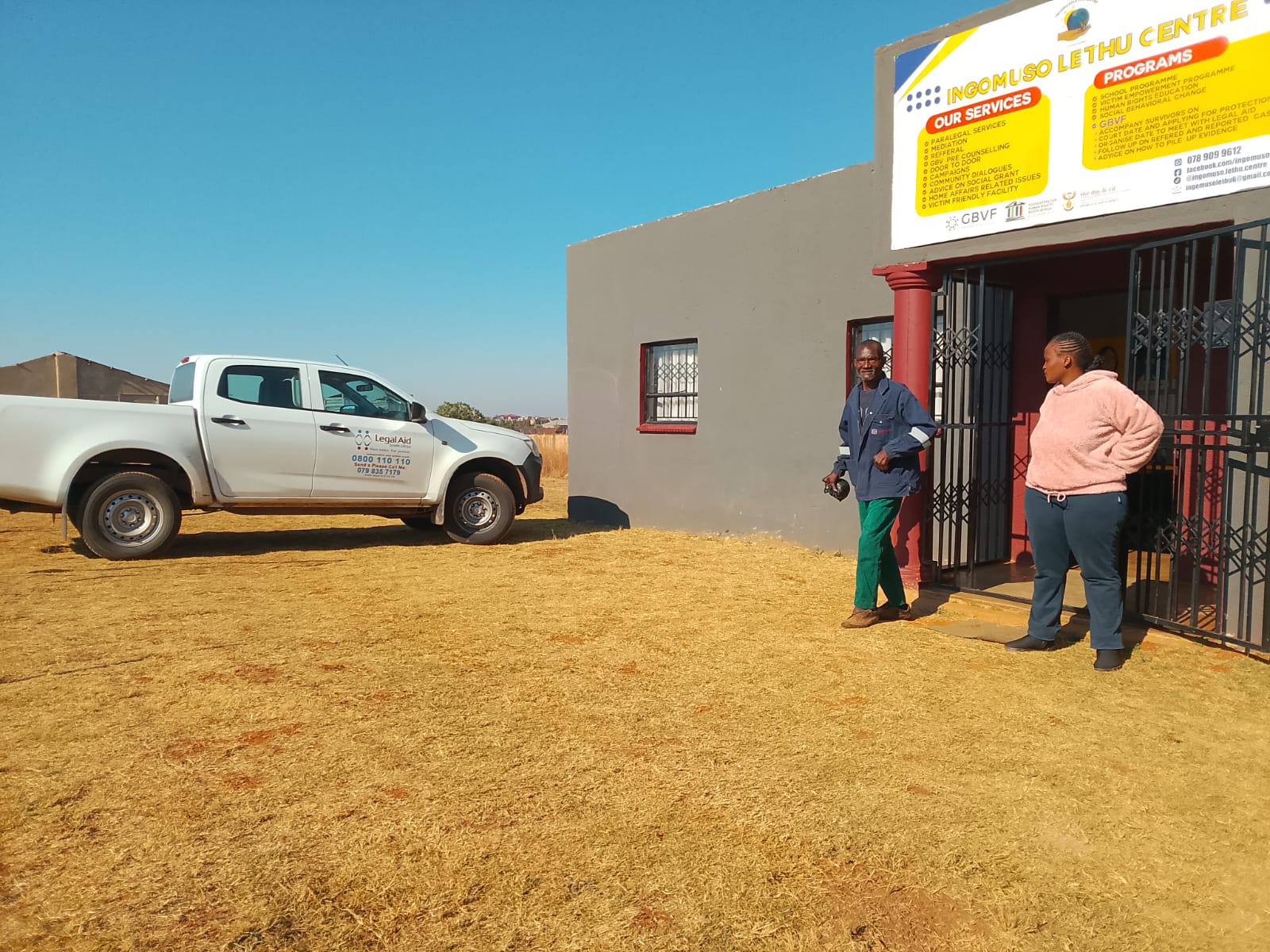 Ingomuso Lethu Centre building in Verena D